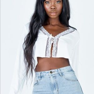 Princess Polly Cabello Top